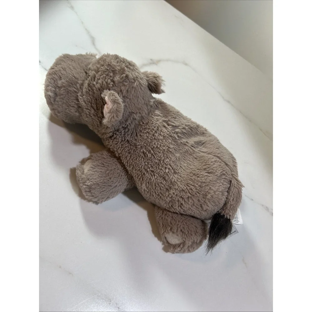 * Microwaveable Warming Hippo Stuffed Animal Huggable Warm Me Up‎ Cuddle Comfort